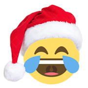 Christmas Emoji Funny Sticker  Icon