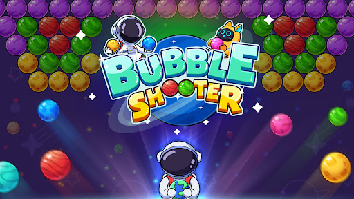 Android application Bubble Space Shoot screenshort