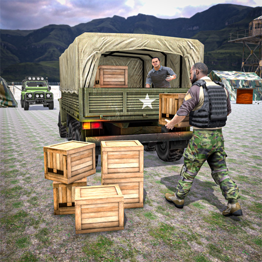 Army Cargo Pickup Truck Driver Logo