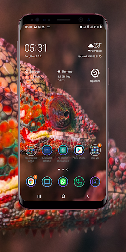 Android application Lizard Wallpaper screenshort