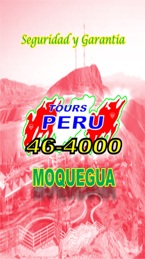 TAXI TOURS PERU-CONDUCTOR Screen 3