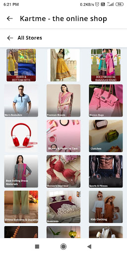 Kart me : the online shopping Screen 2