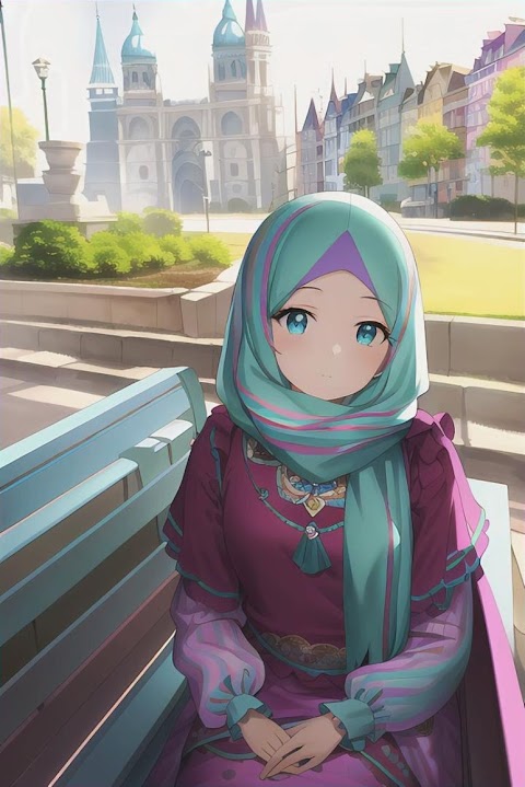 Hijab Sakura School Wallpapersのおすすめ画像2