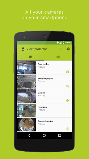 Android application VIDEO PROTECTOR screenshort