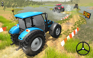 Tractor Racing Tractor Trolley - Screenshot 2