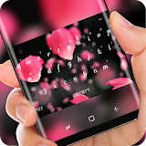 Rose Keyboard Pink Flower Petal icon