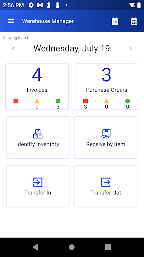 Android application WMS screenshort