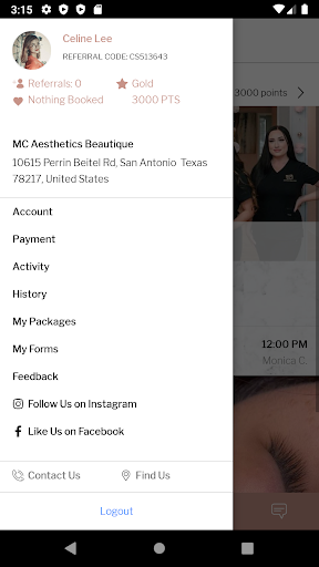 MC Aesthetics Beautique Screen 3