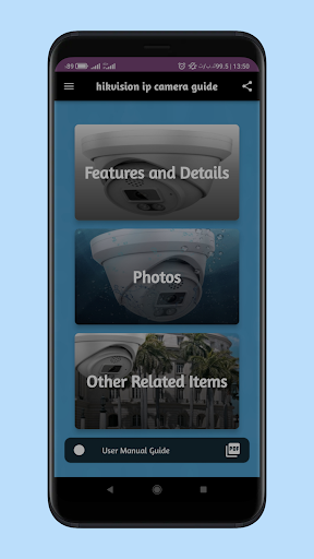 Android application hikvision ip camera guide screenshort