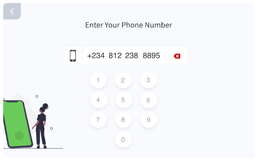 RightQ Kiosk Screen 2