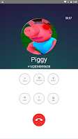 Anteprima screenshot di Scary Piggy Granny Fake call APK #3