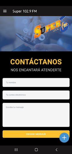 Android application Super 102.9 FM screenshort