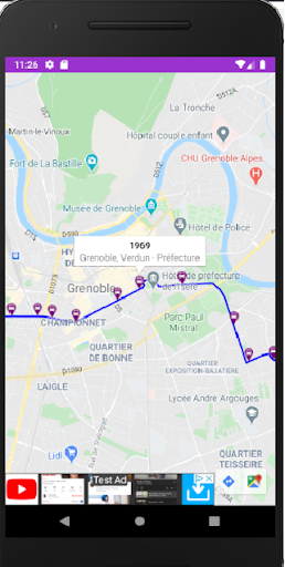Mon Bus - Grenoble - Tag Screen 3