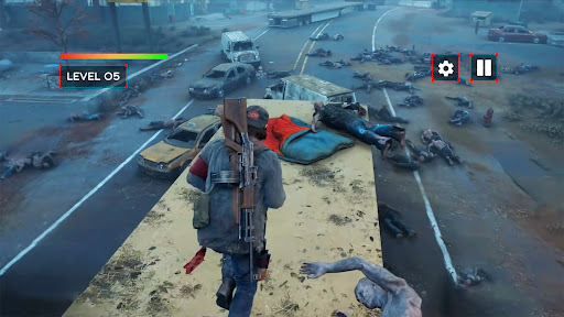 Android application Dead Shooting 3D: Zombie Games screenshort