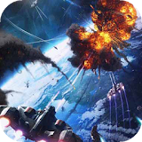 Explosion in outer space LWP icon