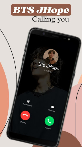 BTS jHope - Fake Video Call Screen 2