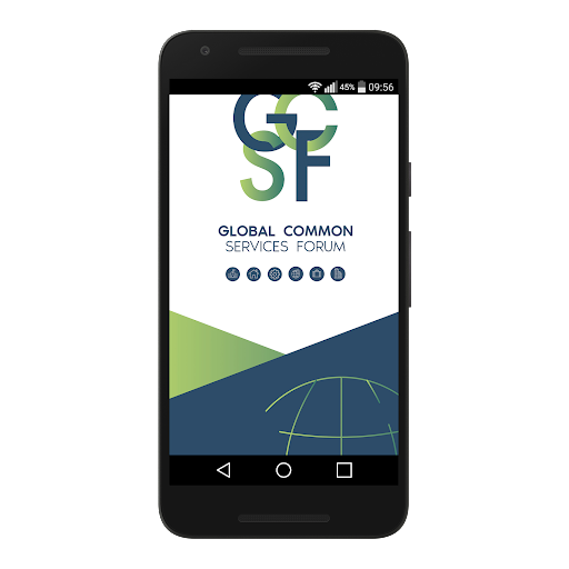 Android application Global Common Services Forum screenshort