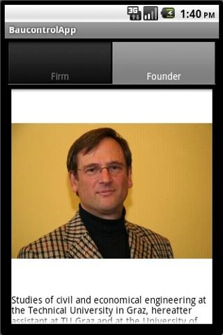 at bau-control Info-App Screen 2
