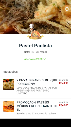 Android application Pastel Paulista screenshort