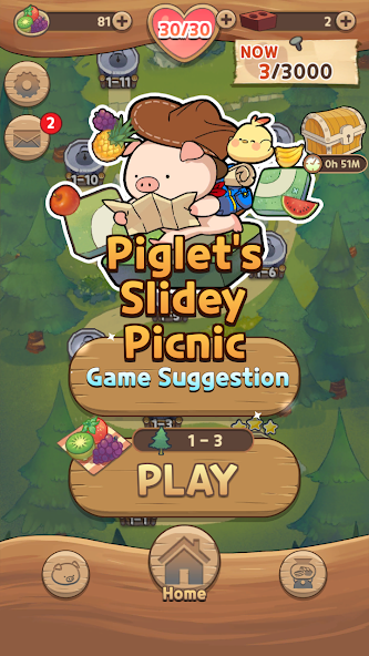 Piglet's Slidey Picnic banner