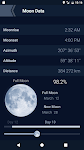 screenshot of The Moon - Phases Calendar