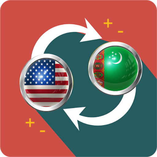US Dollar to Turkmen Manat logo