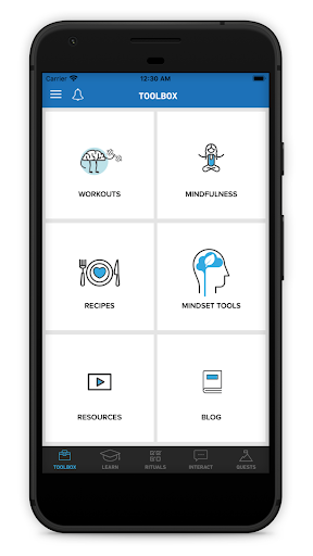 Android application The Mind Mojo screenshort