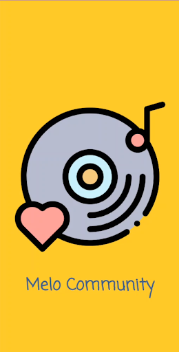 Android application MeloCommunity screenshort