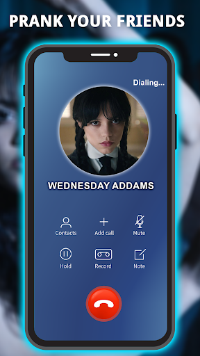 Wednesday Addams Fake call