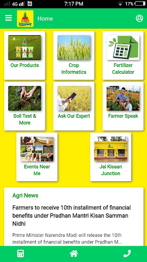 Android application JAI KISAAN-Agri App by Adventz screenshort