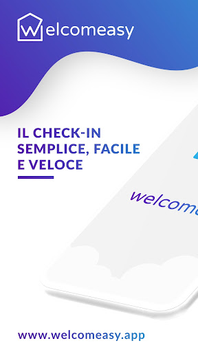 Android application Welcomeasy screenshort