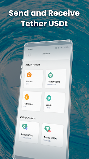 AQUA Wallet Screen 2