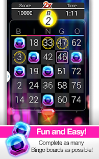 Bingo Gem Rush: HD Blitz Bash! Screenshot