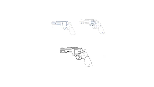 كيفية رسم أسلحة cs go