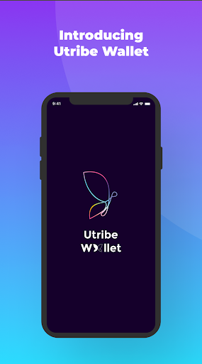 Android application Utribe Wallet screenshort