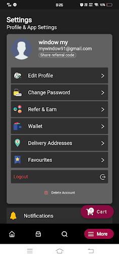 box food online delivery app