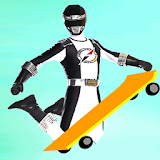Skater Rangers jump game icon