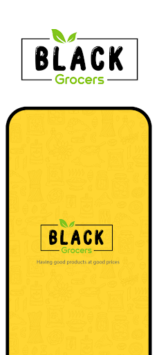 Android application Black Grocers screenshort