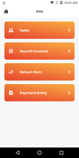 Android application LavaPOS screenshort