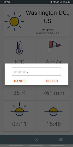 Weather App Screen 2