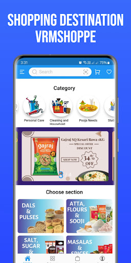 Android application VRM Shoppe screenshort