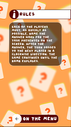 BombAsker - party game Screen 2
