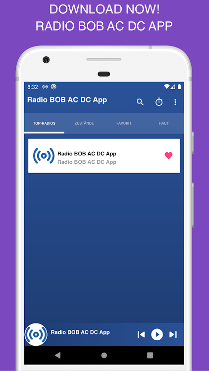 Radio BOB AC DC App DE - 4.8 - (Android)