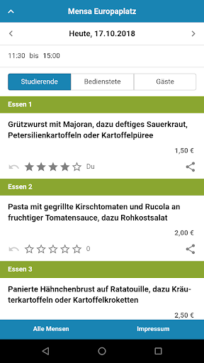 Mensa Frankfurt (Oder) Screen 2