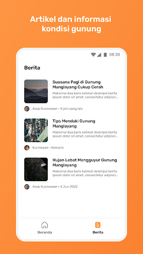 Treker Screen 2