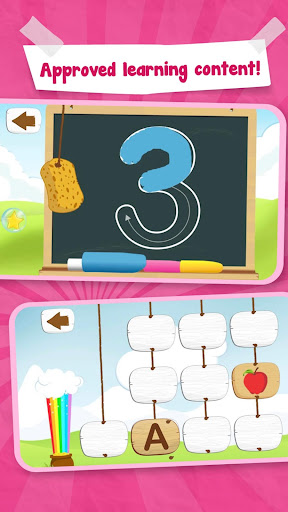 Screenshot of Preschool Alphabet & Numbers