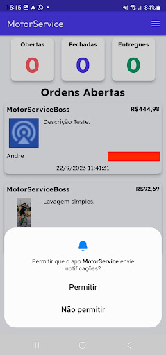 MotorService Screen 2