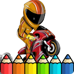 Cover Image of Download coloring motorbike racing  APK