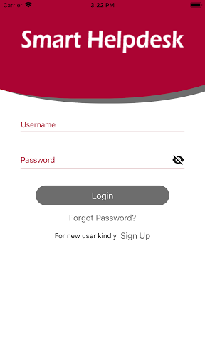 Android application AGEngg Helpdesk screenshort