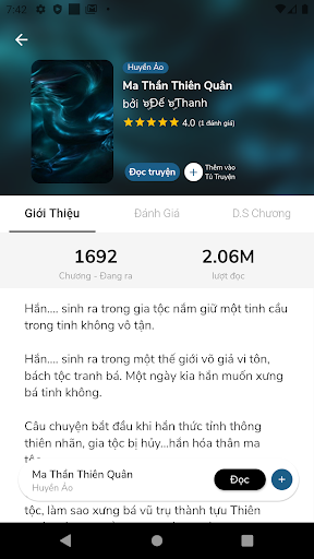 Mê Truyện Chữ - Nữ Hiệp - vTru Screen 3